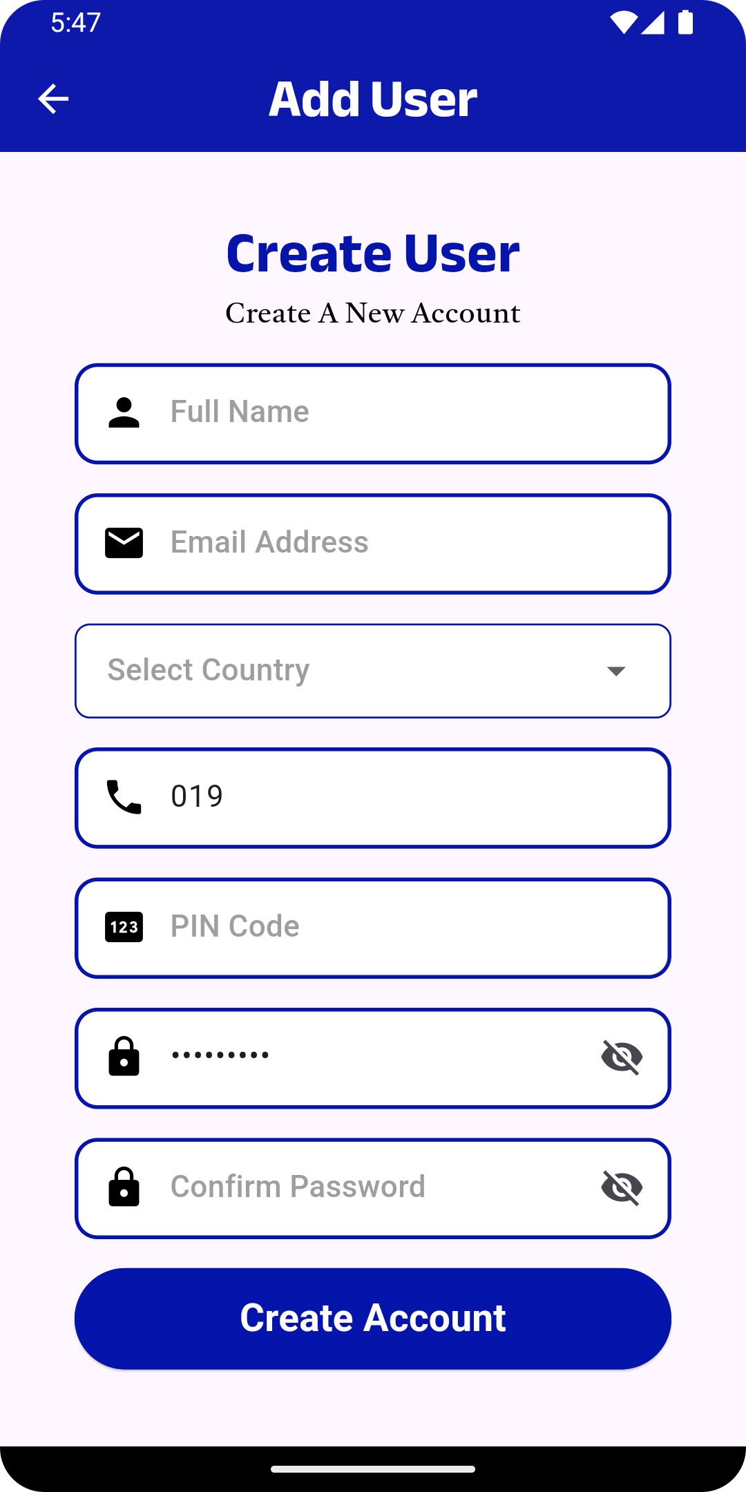 App Screen
