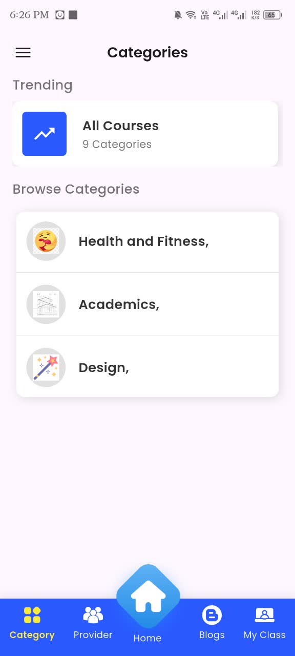 Education Mobile App app screenshot 4