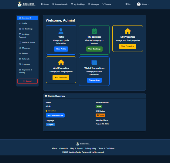 ROOM4ME - Real Estate Rental Platform screenshot 2