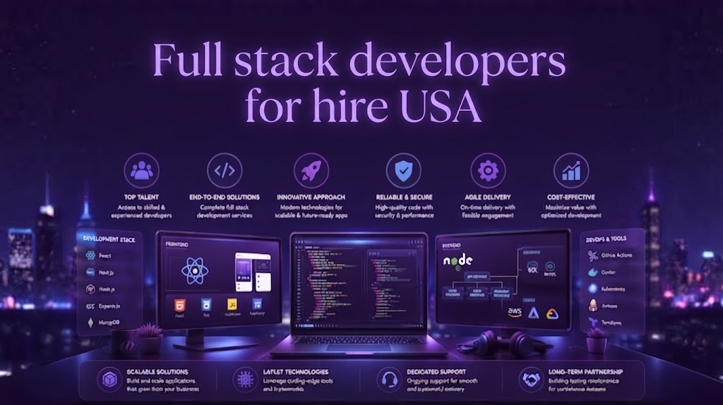 Full Stack Developers for Hire USA: Frontend & Backend Engineering Mastery