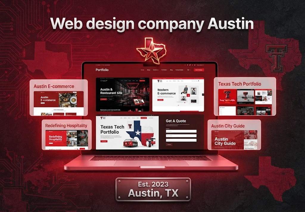 Web Design Company Austin: Modern UI/UX & Redesign Services